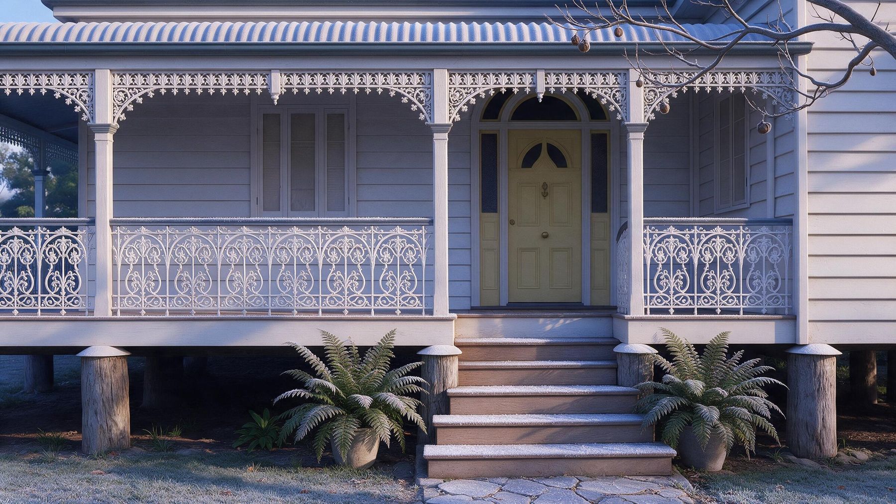Seven Days' Notice: The house in winter