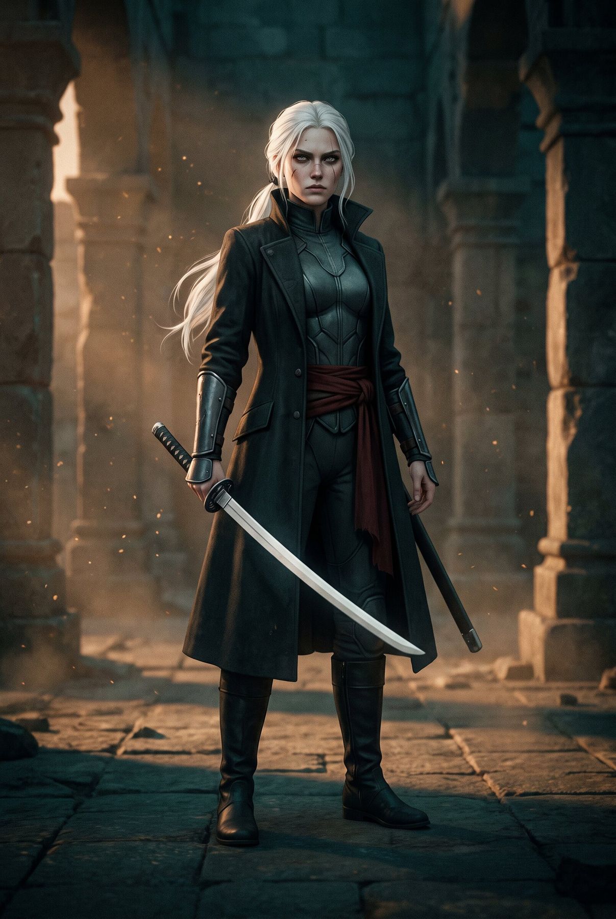 Character: The swordswoman