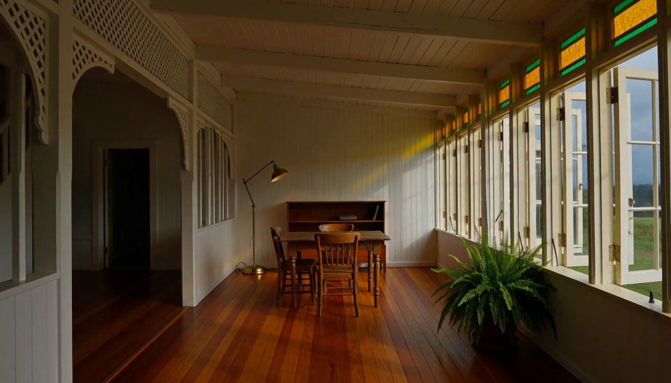 The Inspector: The enclosed verandah