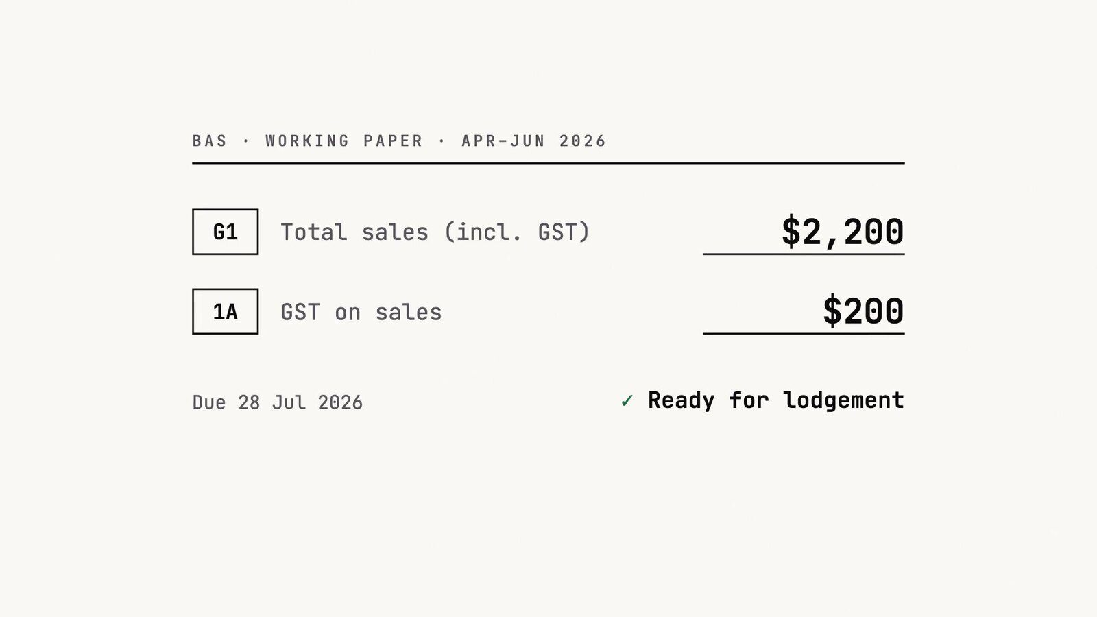 Ledger, frame 3